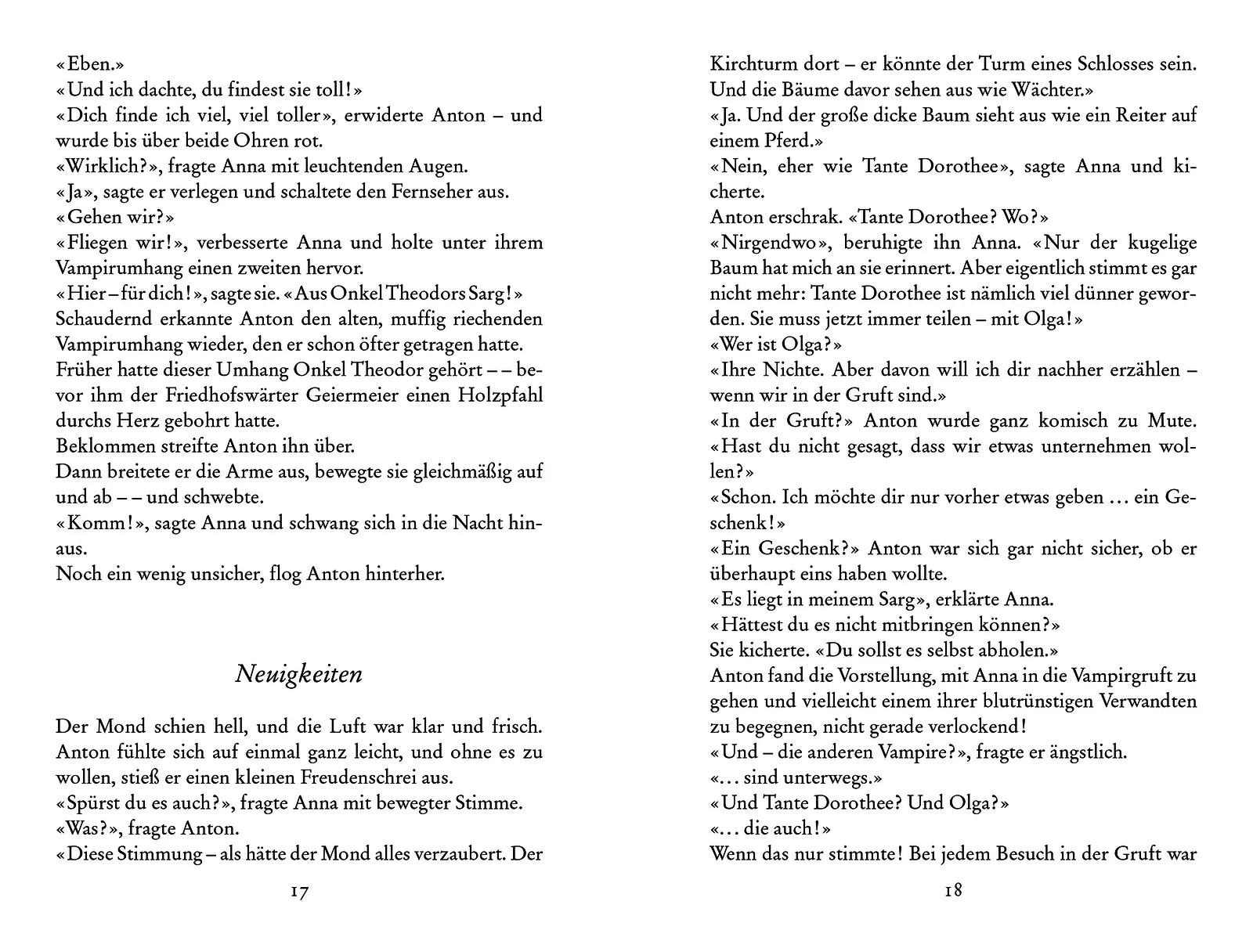 Produktansicht: Der kleine Vampir und die große Liebe (Taschenbuch)