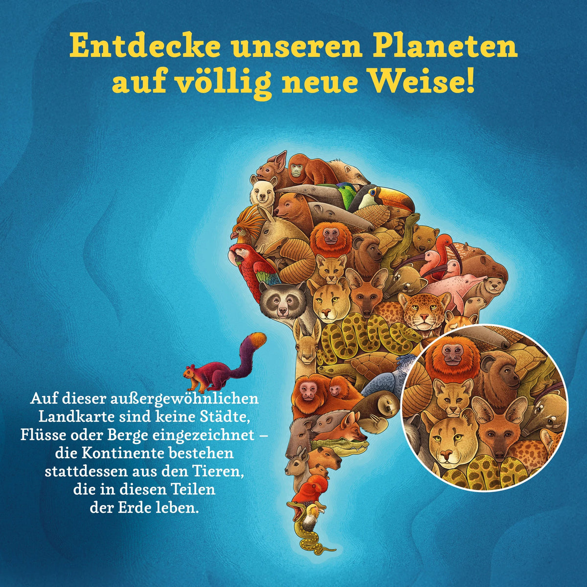 Animaps: Das Puzzle – 150 Teile. – Ansicht