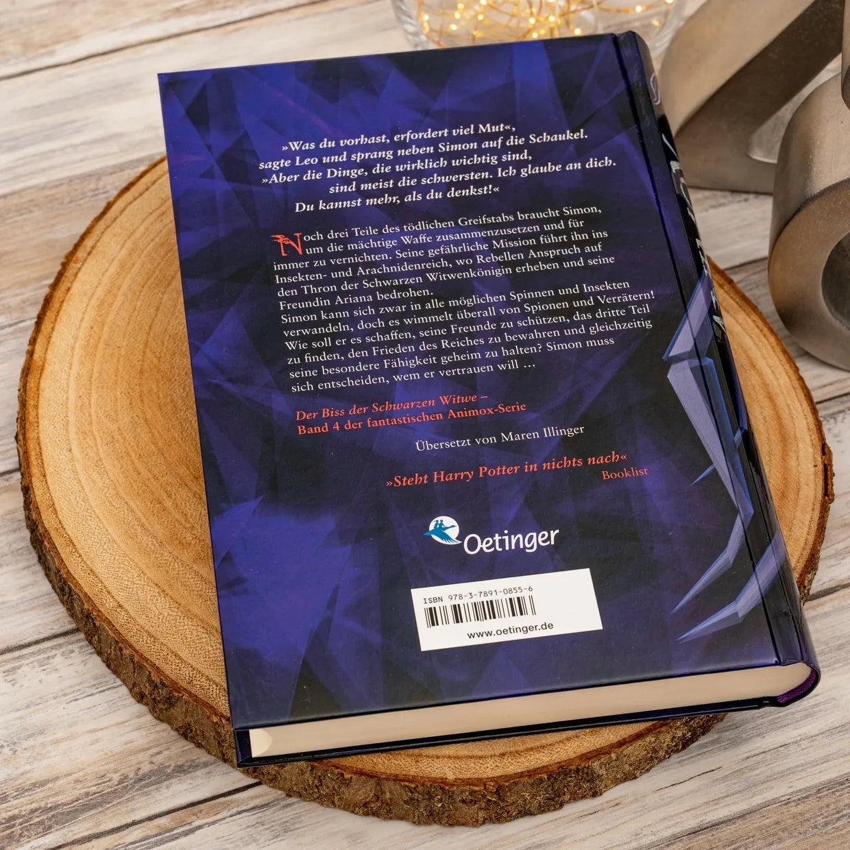 Produktansicht: Animox 4. Der Biss der Schwarzen Witwe (Gebundene Ausgabe)