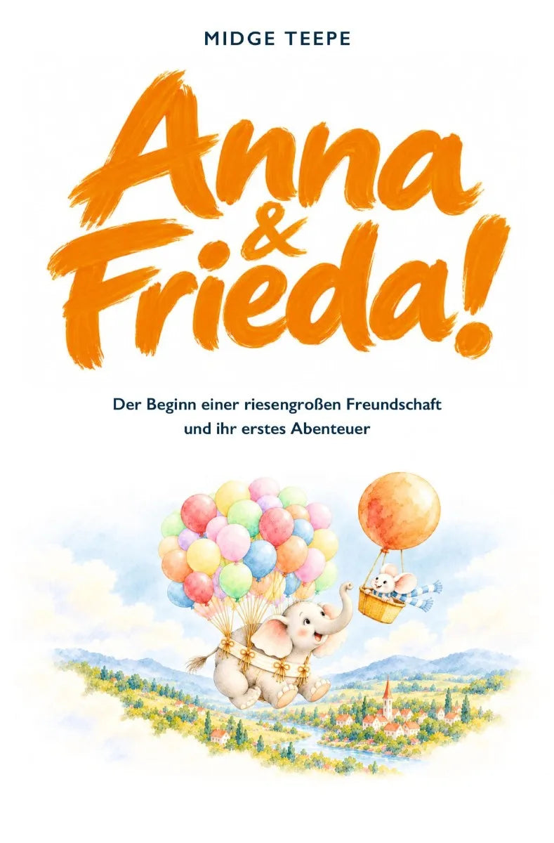 Cover: Anna & Frieda! - Der Beginn einer riesengroßen Freundschaft und ihr erstes Abenteuer (E-Book) von Midge Teepe