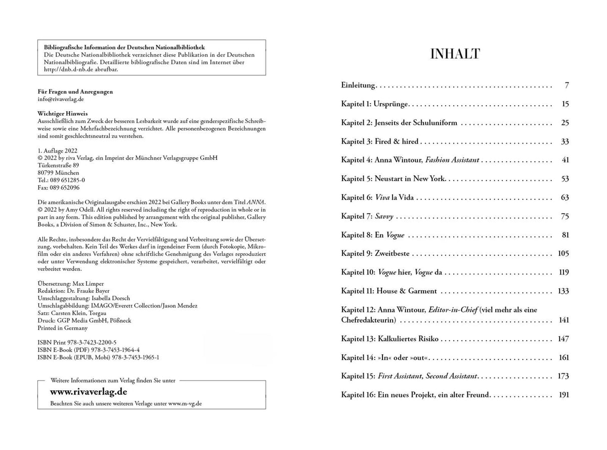 Detailansicht: ANNA (Hardcover)