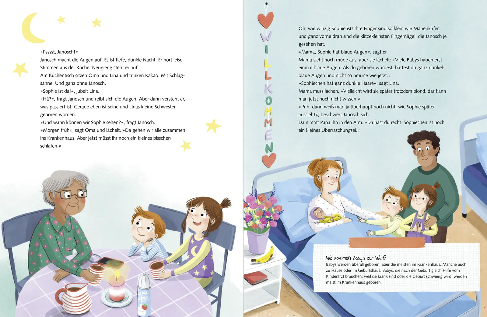 Produktansicht: Unser Geschwisterchen ist da! (Gebundene Ausgabe)