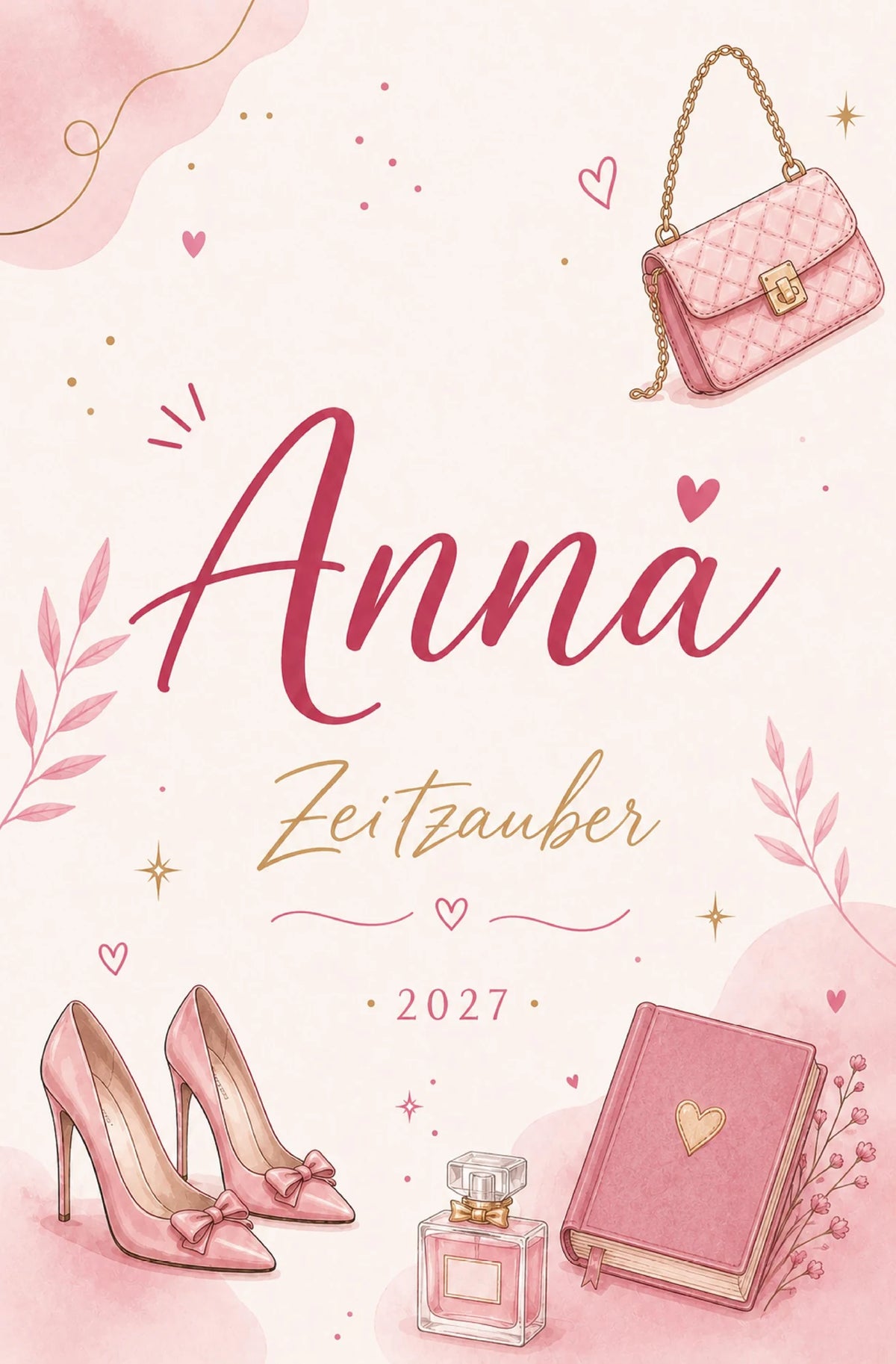 Taschenkalender: Anna Kalender 2027 - Zeitzauber