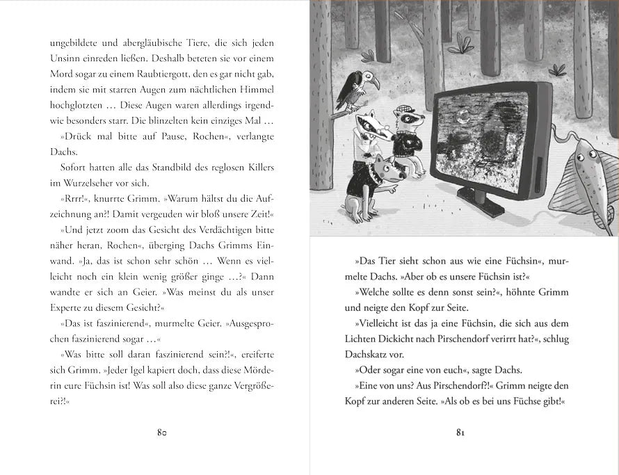 Produktansicht: Dachs im Dickicht – Das letzte Huhn (Gebundene Ausgabe)
