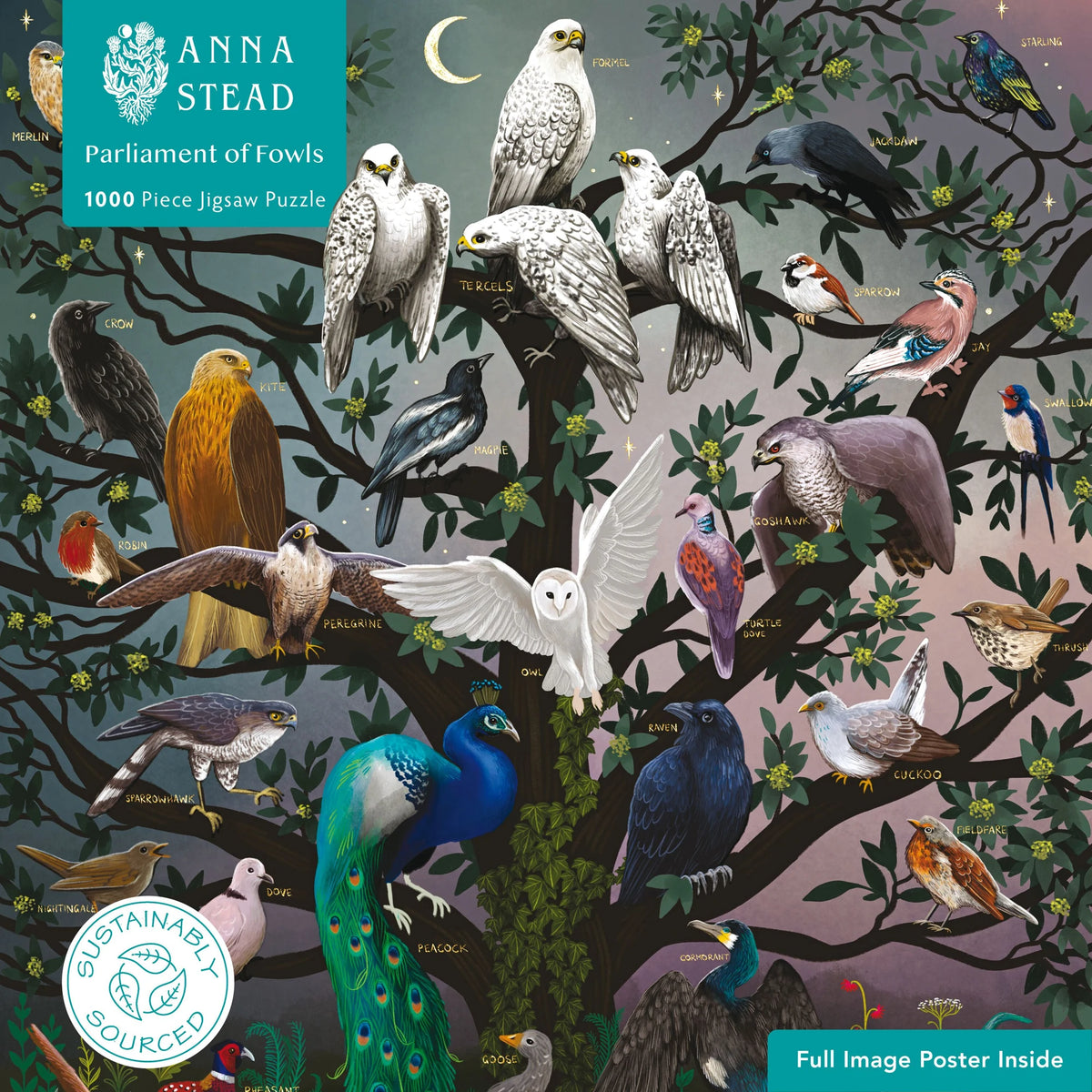 Puzzle: Puzzle – Anna Stead, Parlament der Vögel