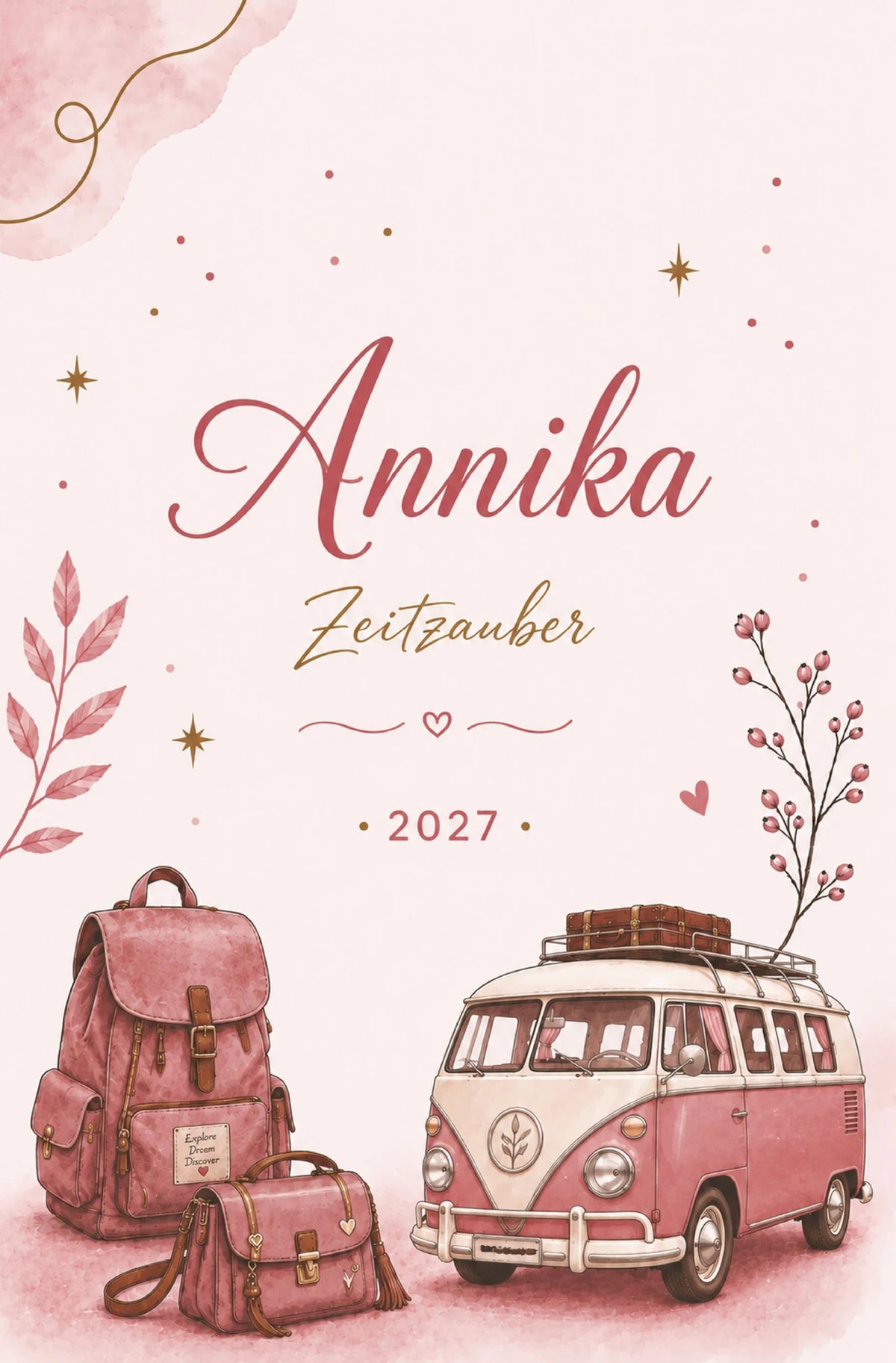 Taschenkalender: Annika Kalender 2027 - Zeitzauber