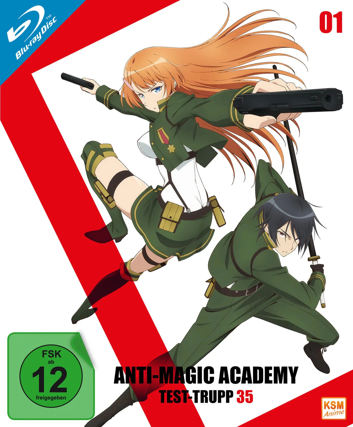 Anti-Magic Academy - Test Trupp 35 Vol.1/Ep.01-4 - Blu-ray Disc