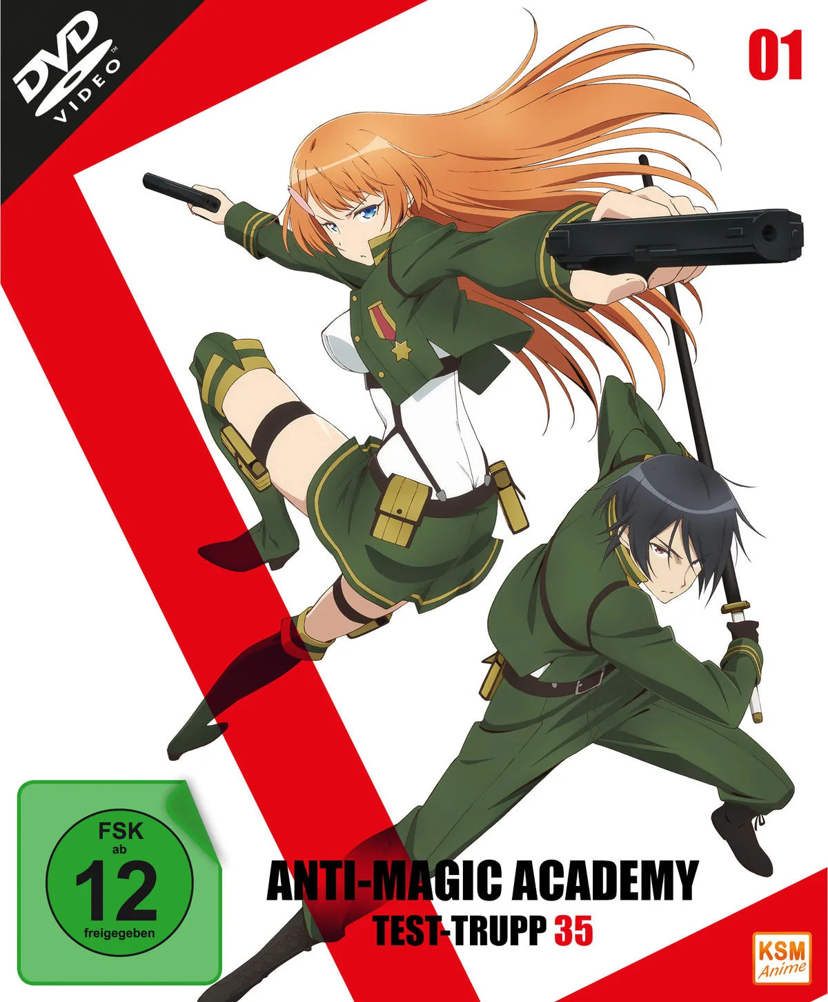 Anti-Magic Academy - Test Trupp 35 Vol.1/Ep.01-4 - DVD