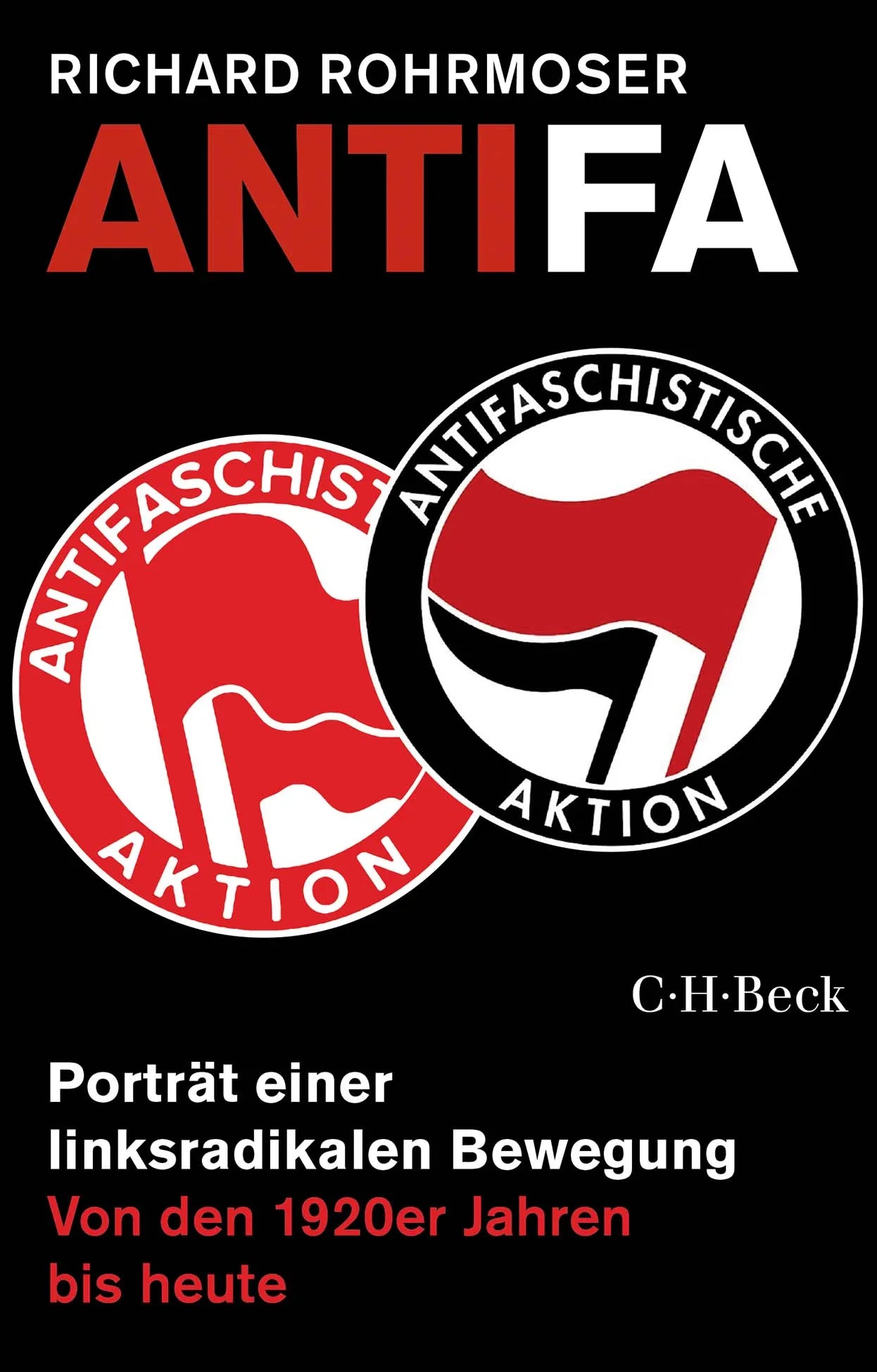 Buchcover von 'Antifa' - Taschenbuch von Richard Rohrmoser