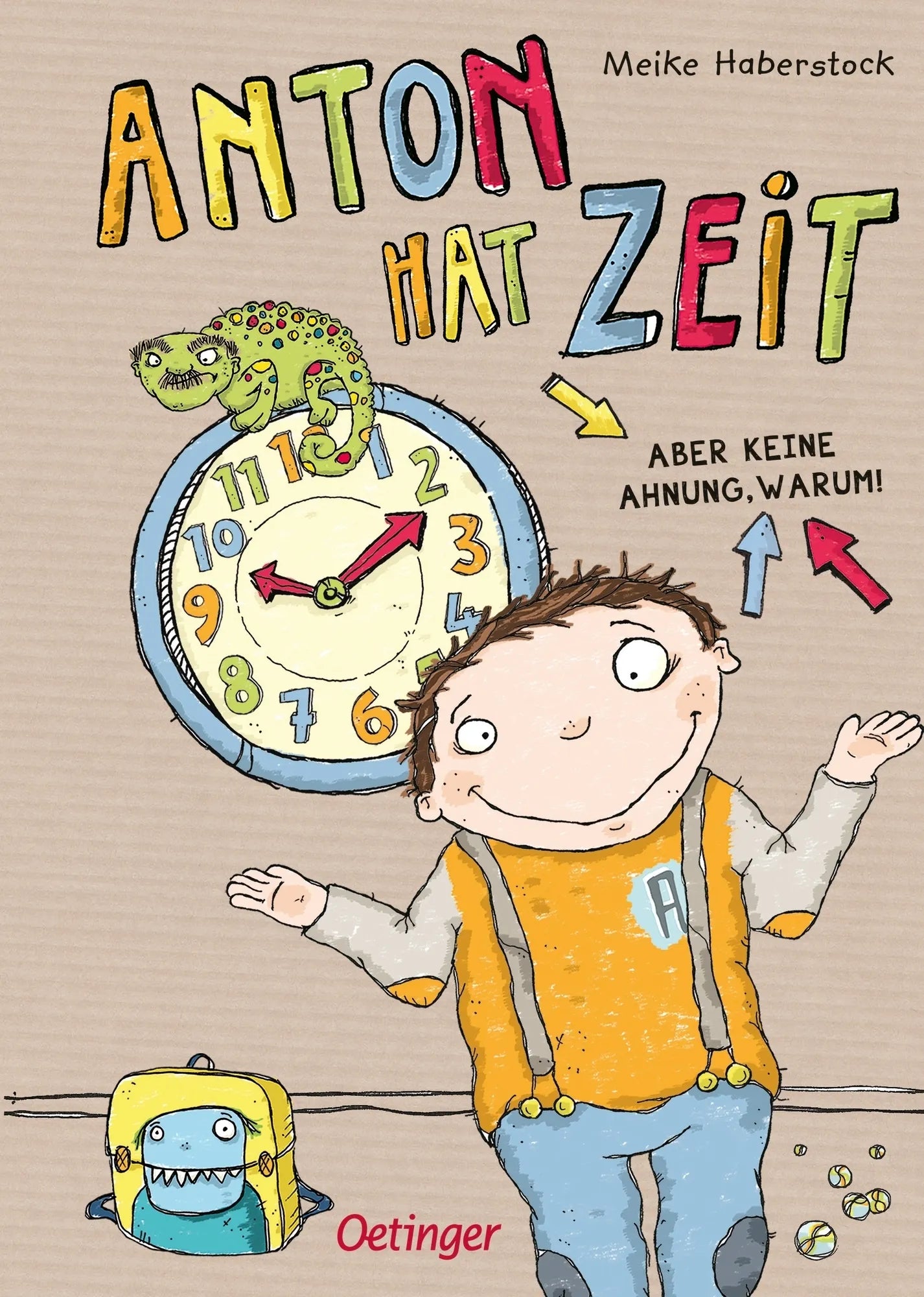 Buchcover von 'Anton 1. Anton hat Zeit' - Gebundene Ausgabe von Meike Haberstock