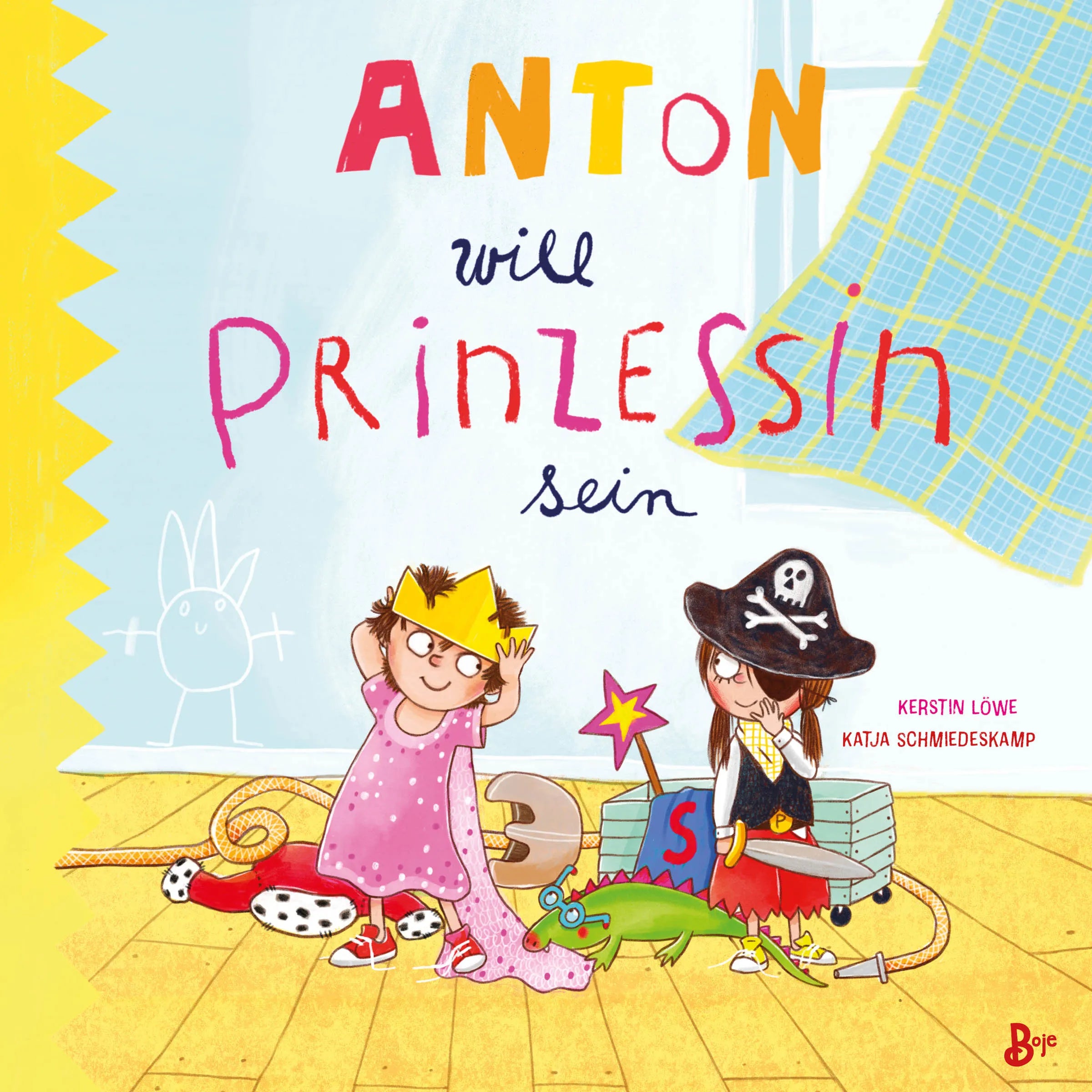 Buchcover von 'Anton will Prinzessin sein' - Gebundene Ausgabe von Kerstin Löwe