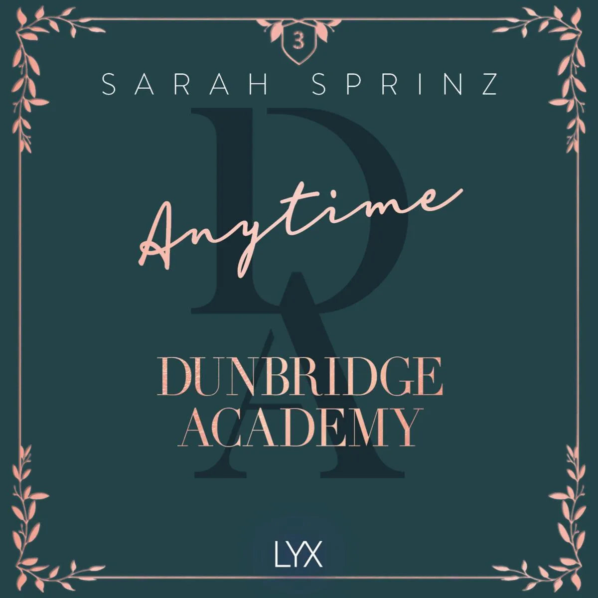 Cover: Anytime (Hörbuch Download) von Sarah Sprinz