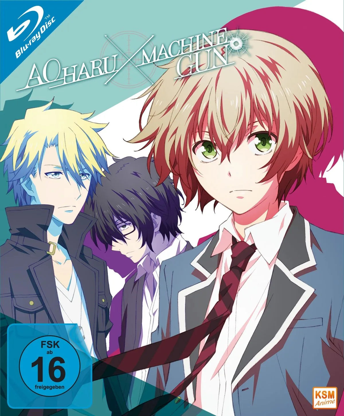 Aoharu x Machinegun - Volume 1: Episode 01-04 - Blu-ray Disc
