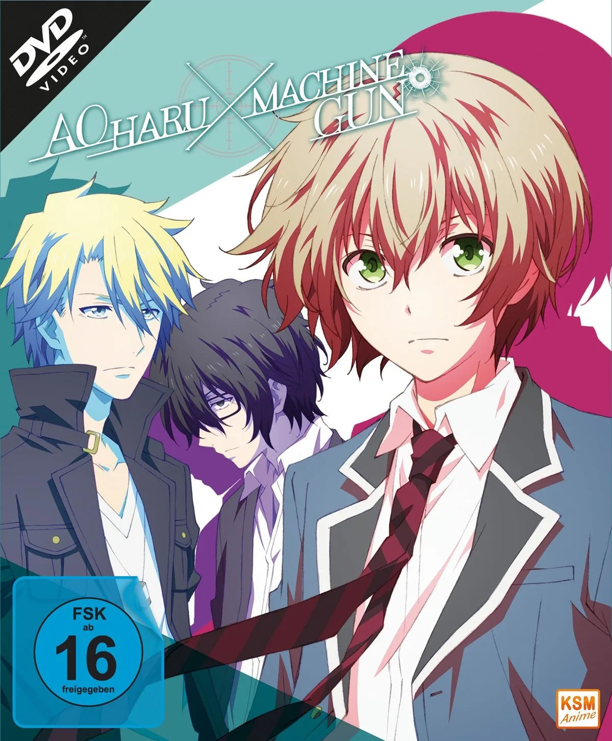 Aoharu x Machinegun - Volume 1: Episode 01-04 - DVD