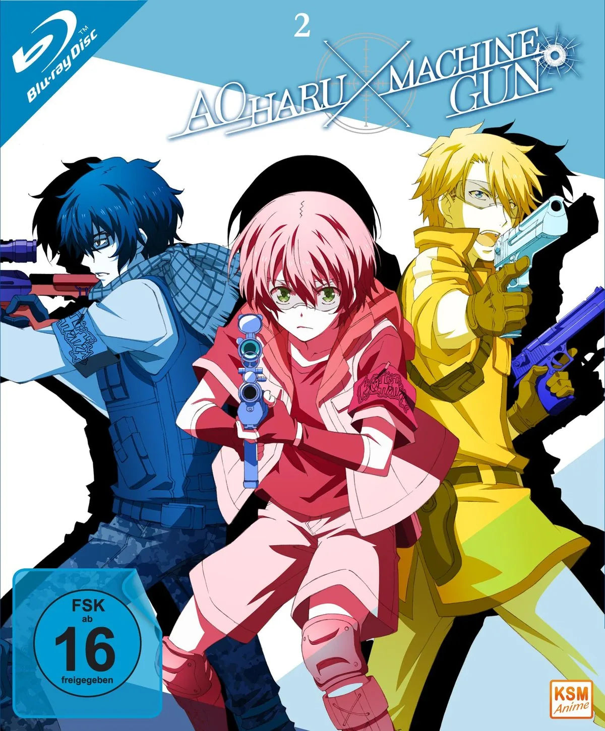 Aoharu X Machinegun - Volume 2: Episode 05-08 - Blu-ray Disc