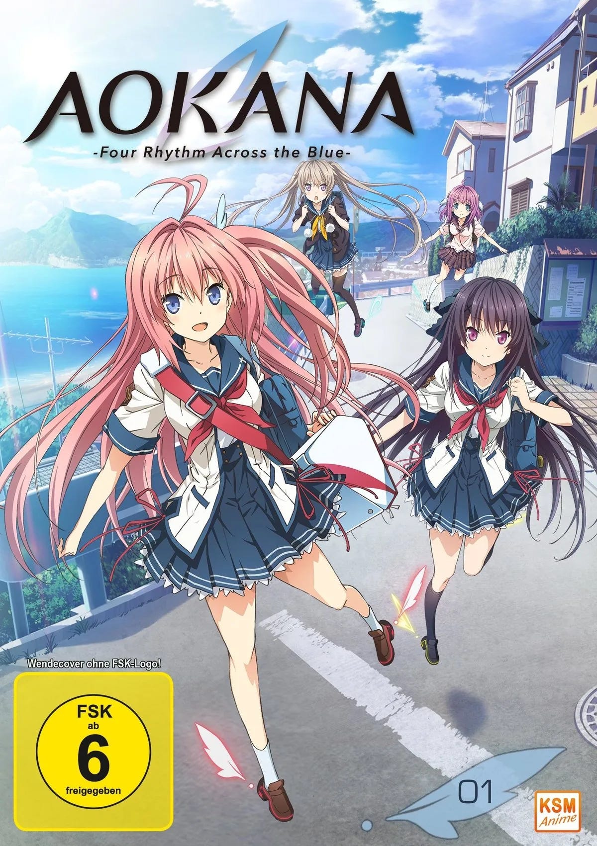 Aokana - Four Rhythm ... Vol. 1/Ep. 01-06 - DVD