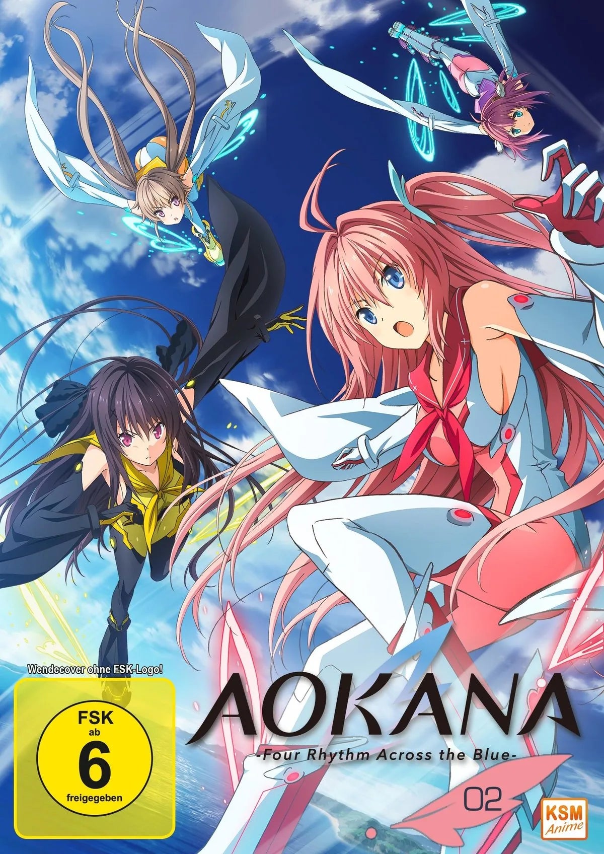 Aokana - Four Rhythm ... Vol. 2/Ep. 07-12 - DVD