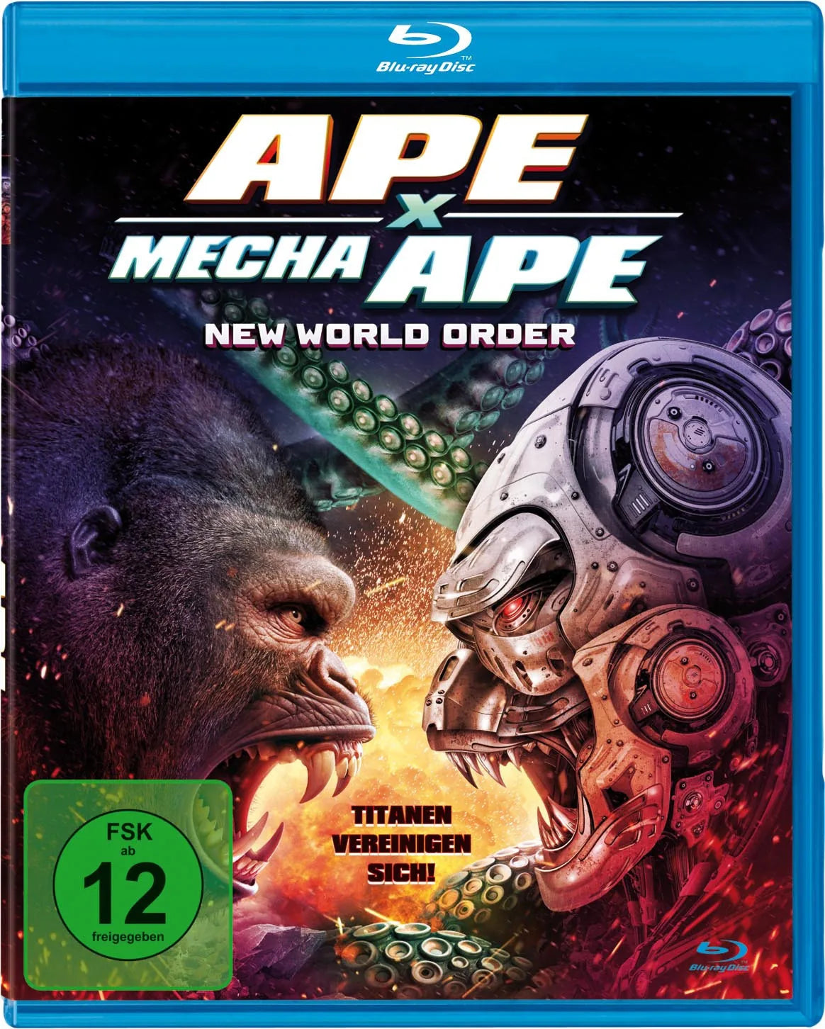 Ape X Mecha Ape - New World Order - Blu-ray Disc
