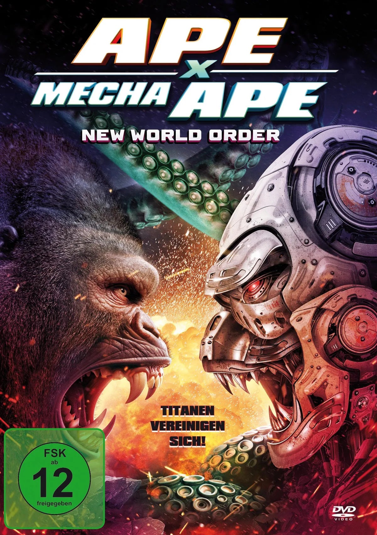 Ape X Mecha Ape - New World Order - DVD
