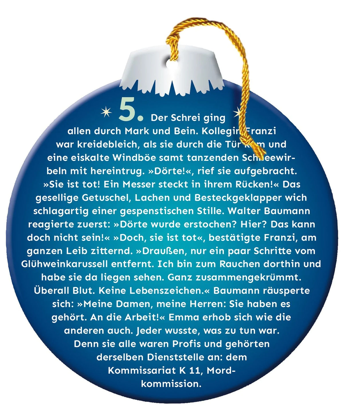 Apfel, Zimt und Todeshauch 2021 – Ansicht
