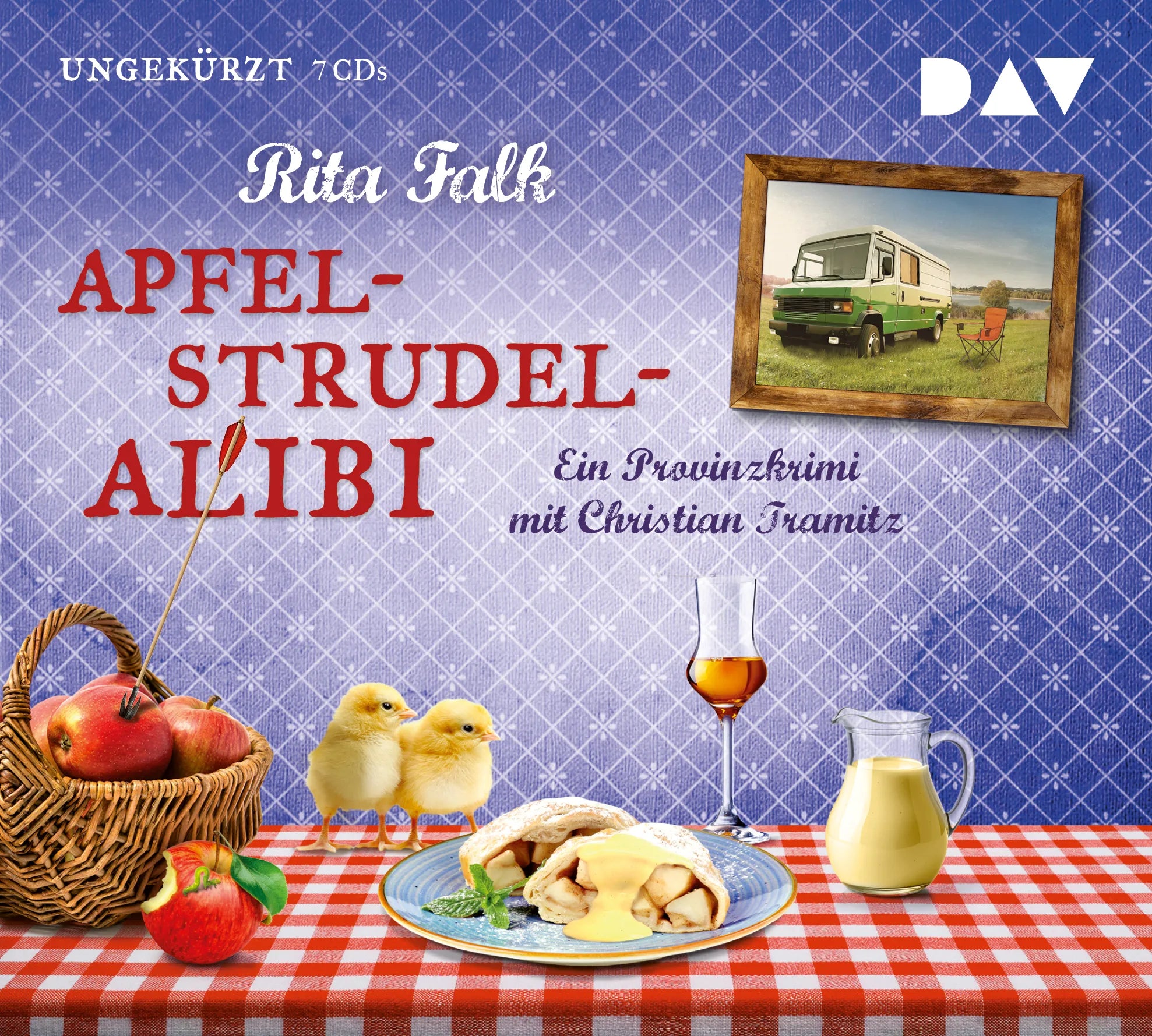 Buchcover von 'Apfelstrudel-Alibi' - Hörbuch (CD) von Rita Falk