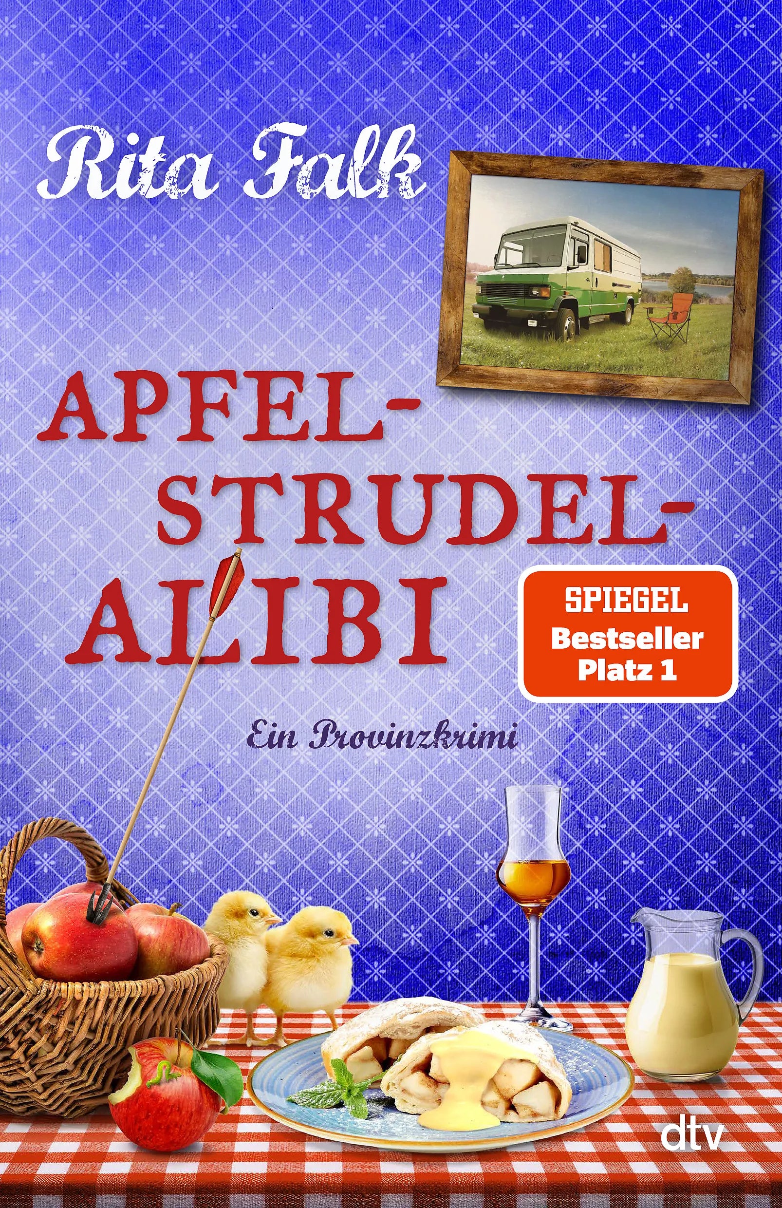 Buchcover von 'Apfelstrudel-Alibi' - Paperback von Rita Falk