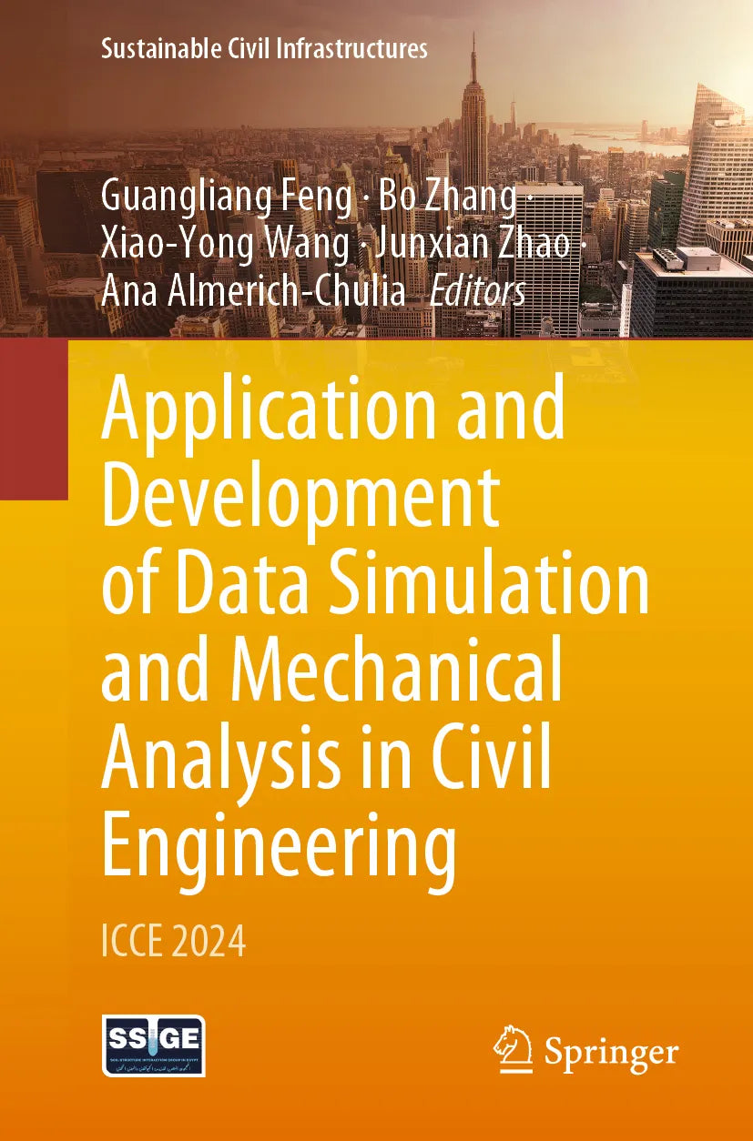 Cover: Application and Development of Data Simulation and Mechanical Analysis in Civil Engineering (E-Book)