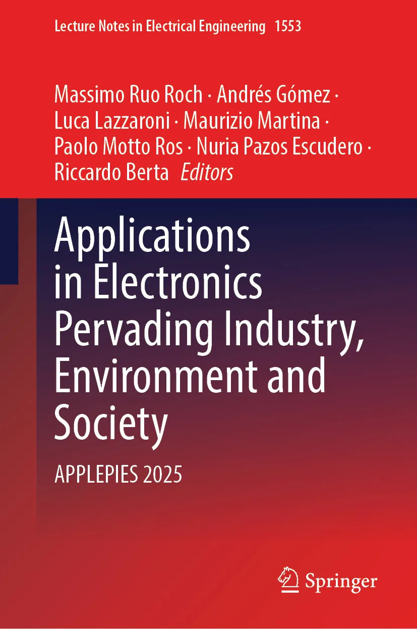 Cover: Applications in Electronics Pervading Industry, Environment and Society (E-Book)