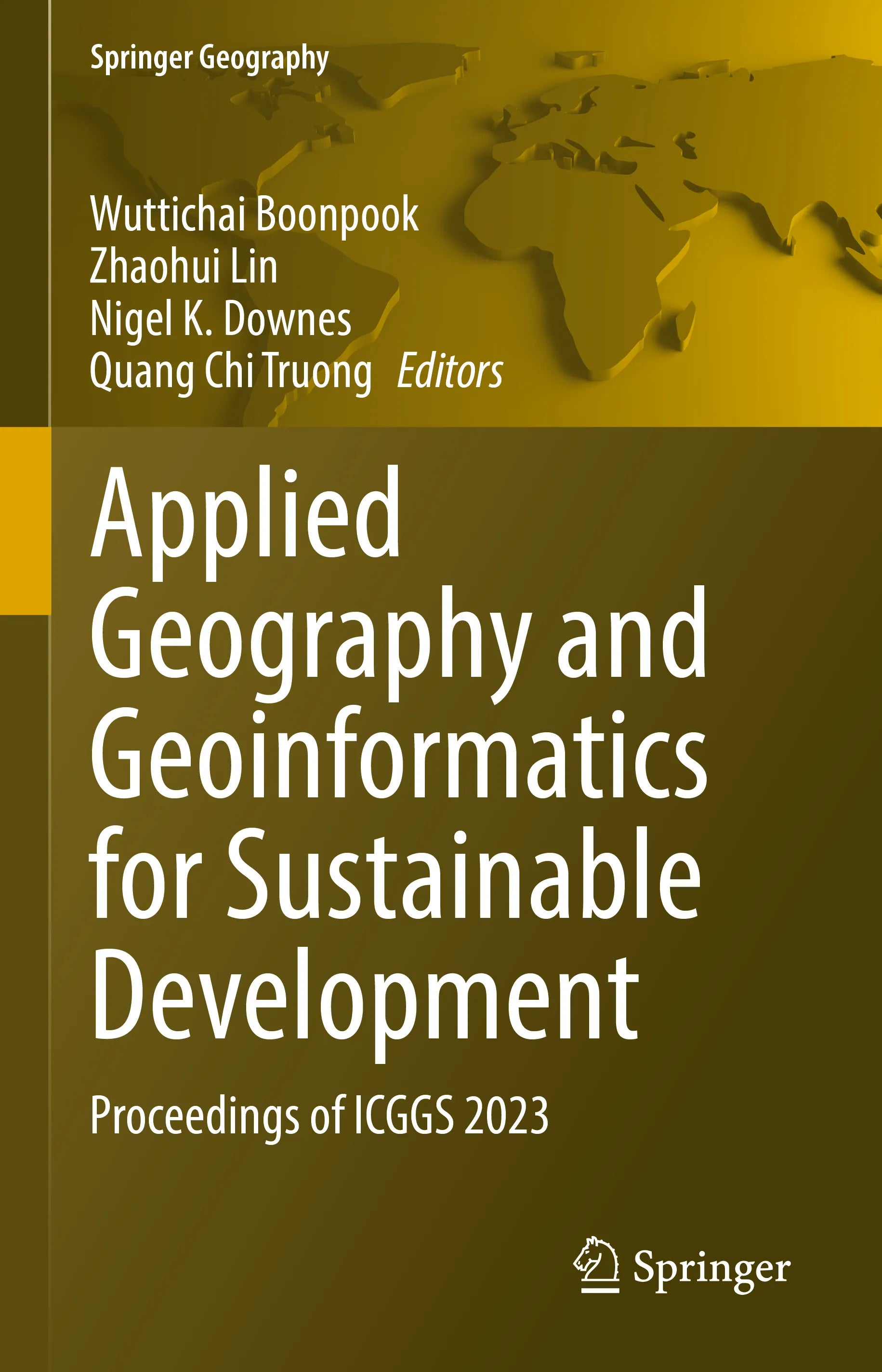 Cover: Applied Geography and Geoinformatics for Sustainable Development (E-Book)