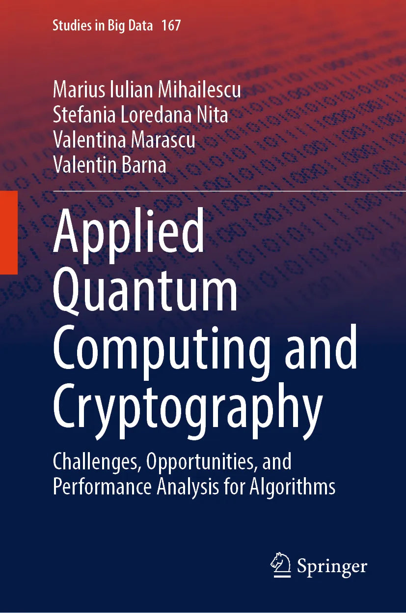 Cover: Applied Quantum Computing and Cryptography (E-Book) von Marius Iulian Mihailescu