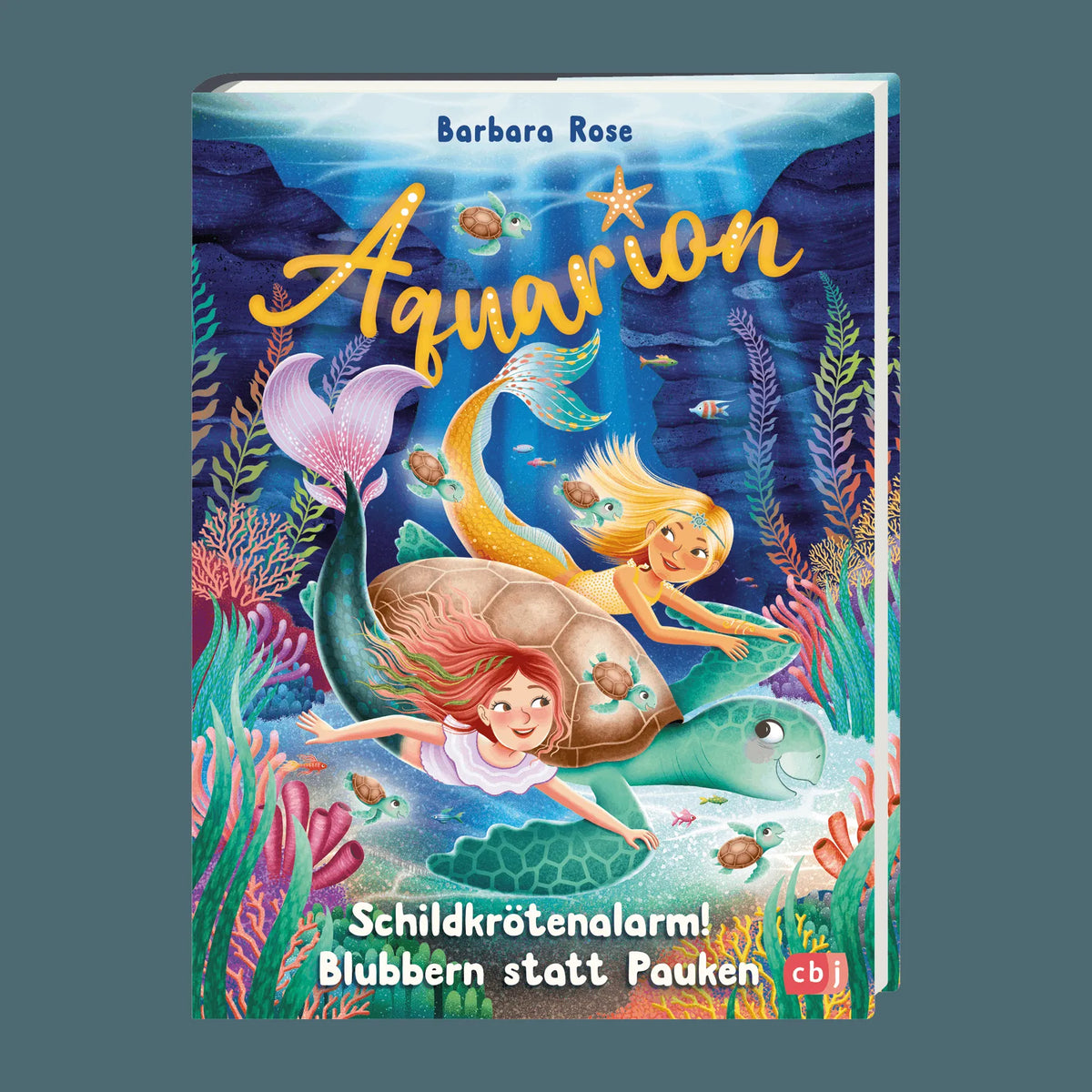 Detailansicht: Aquarion – Schildkrötenalarm! Blubbern statt Pauken (Hardcover)