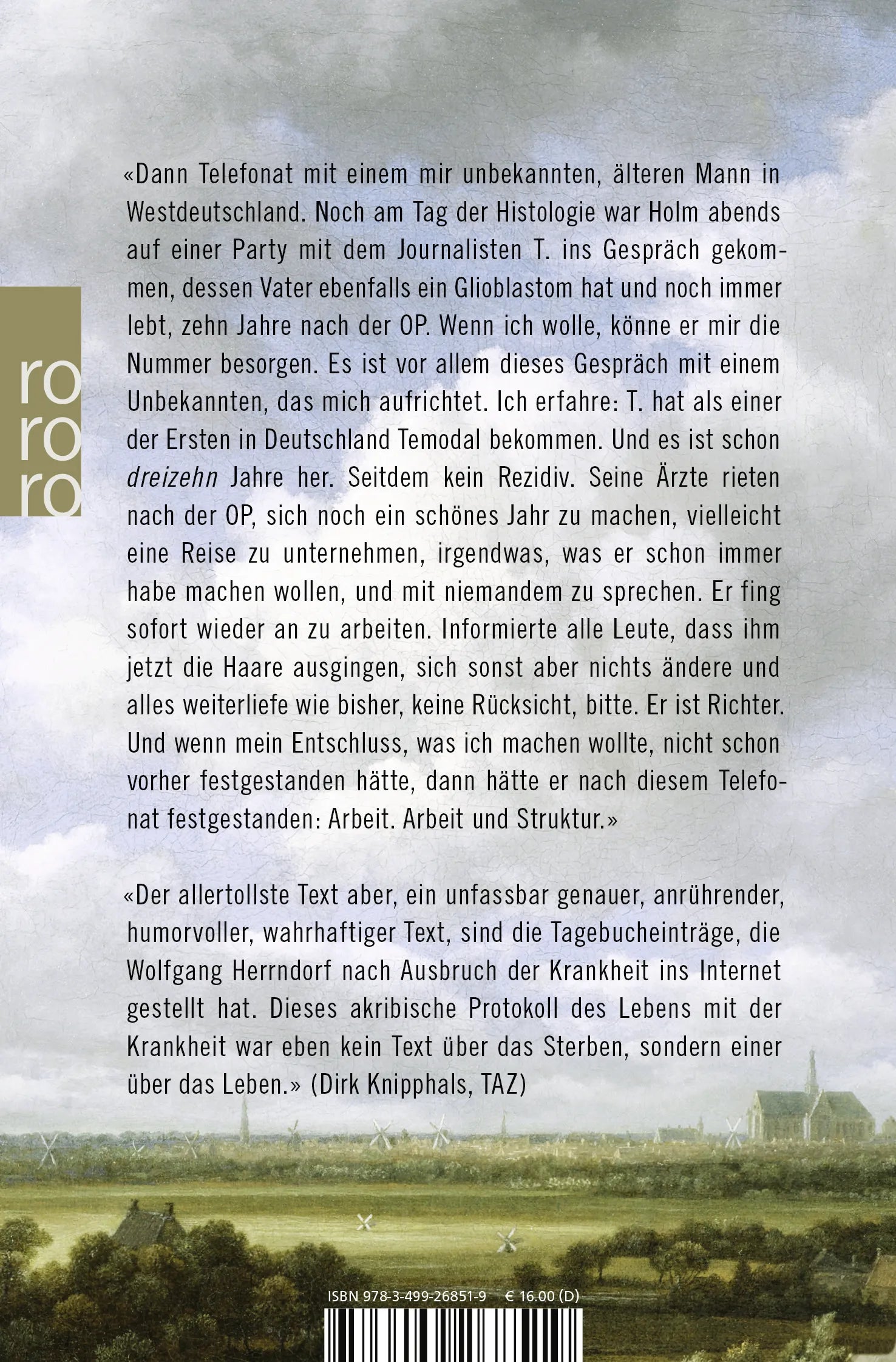 Buchrückseite von 'Arbeit und Struktur' mit Klappentext - Taschenbuch