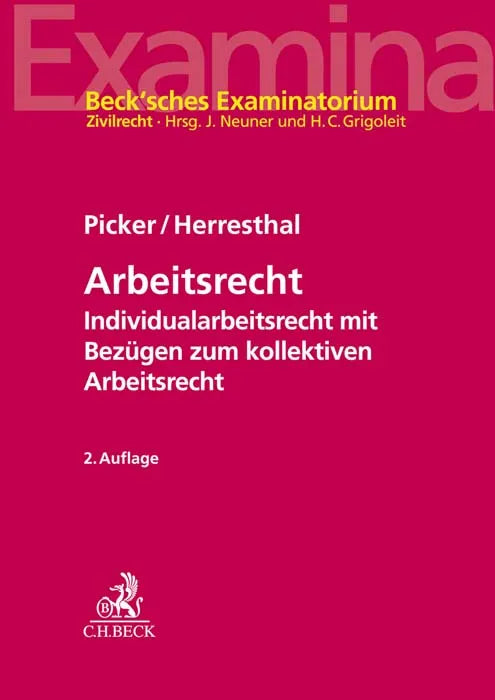 Buchcover von 'Arbeitsrecht' - Taschenbuch von Carsten Herresthal