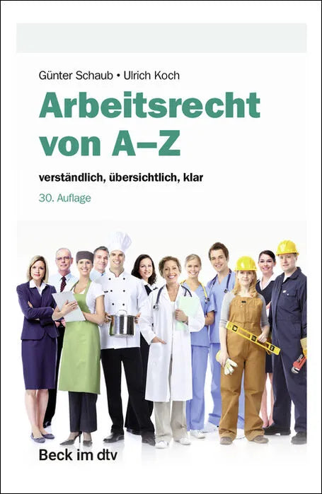 Buchcover von 'Arbeitsrecht von A-Z' - Taschenbuch von Günter Schaub