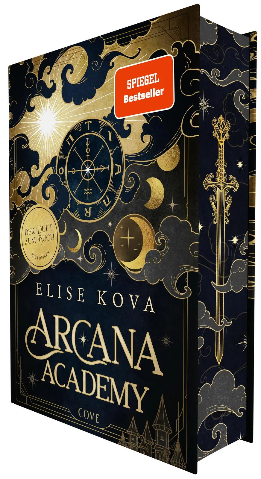 Cover: Arcana Academy 1: Arcana Academy (Hardcover) von Elise Kova