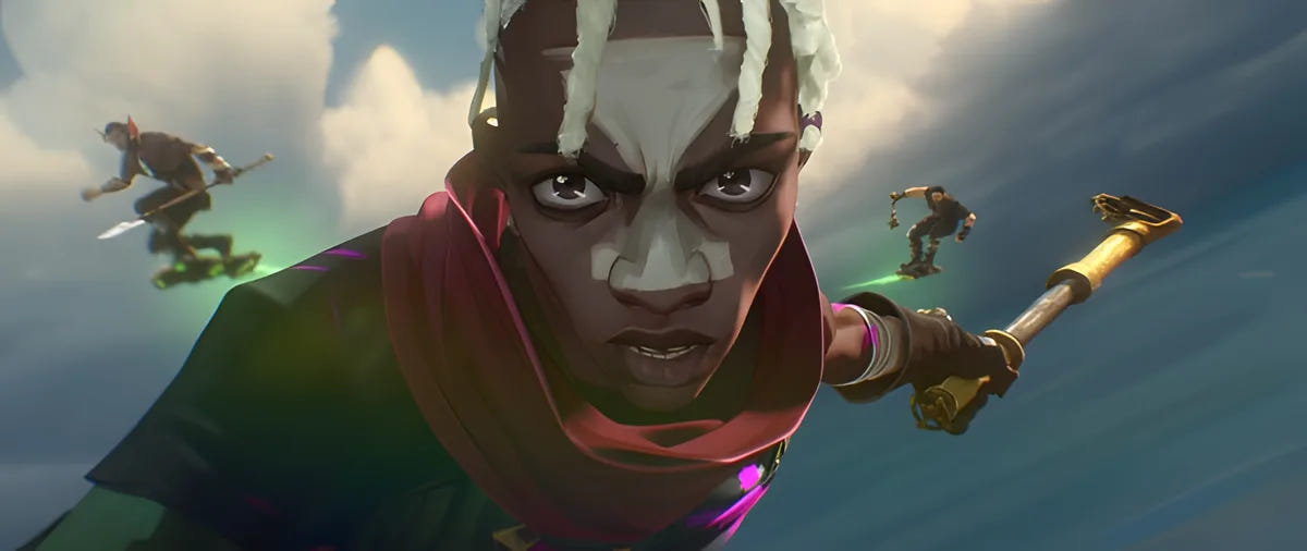 Filmszene 2 aus Arcane - League of Legends: Staffel 2 – Blu-ray. Regie: Pascal Charrue