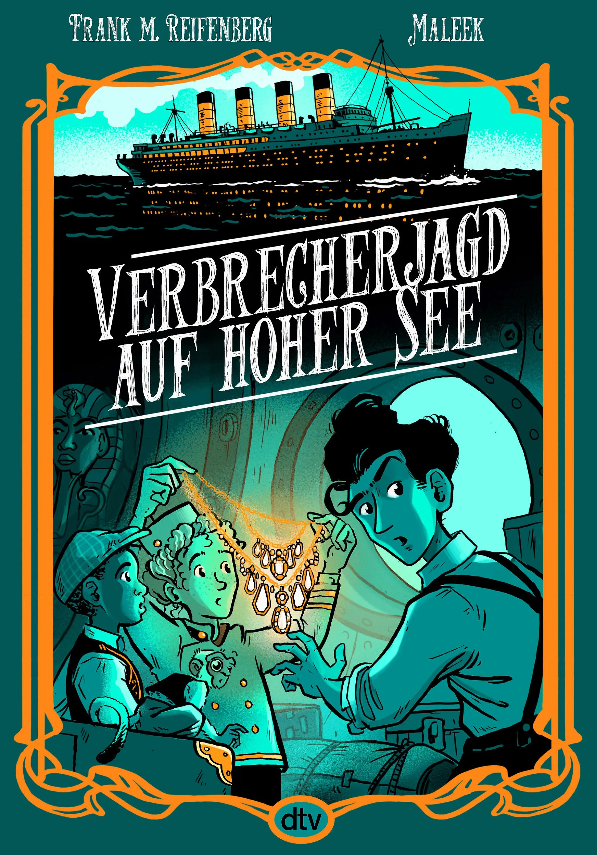 Cover: Aristide Ledoux – Verbrecherjagd auf hoher See (Hardcover) von Frank Maria Reifenberg