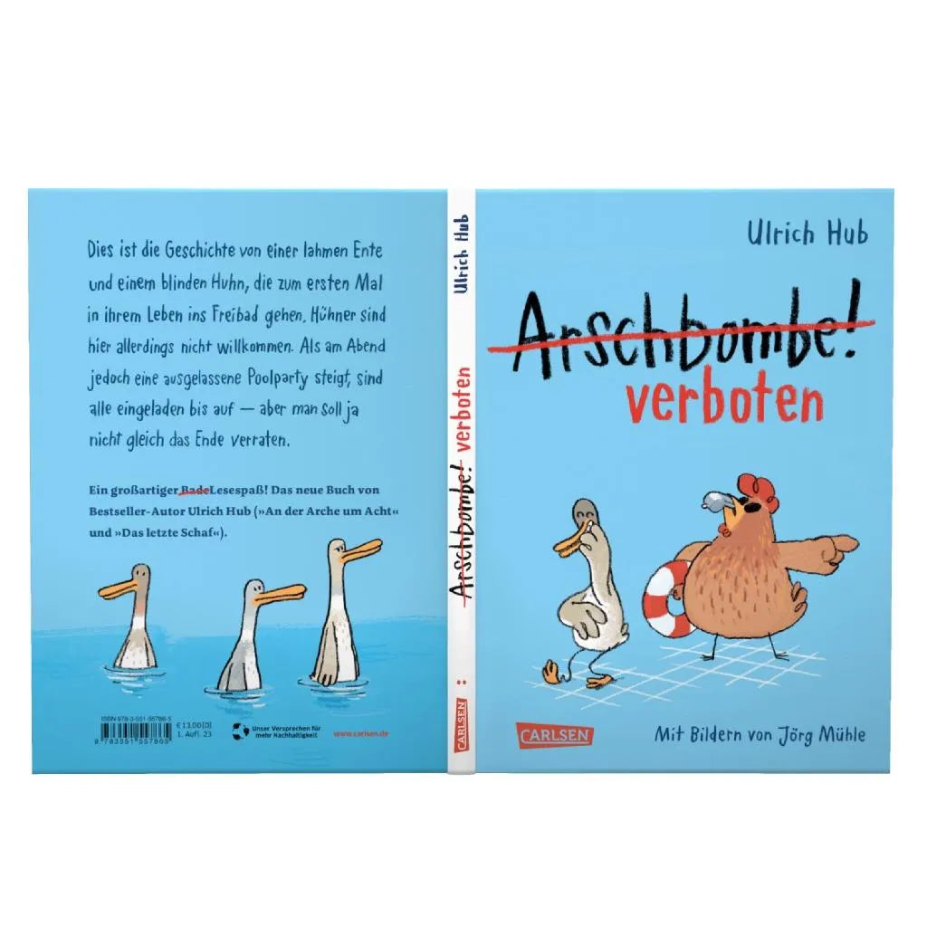 Produktansicht: Arschbombe verboten (Gebundene Ausgabe)
