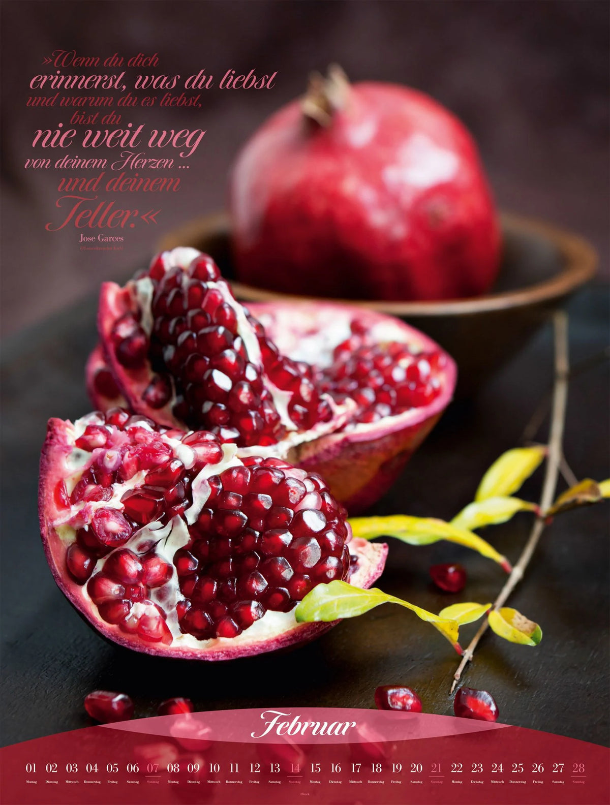 Art Culinaire Kalender 2027 – Ansicht