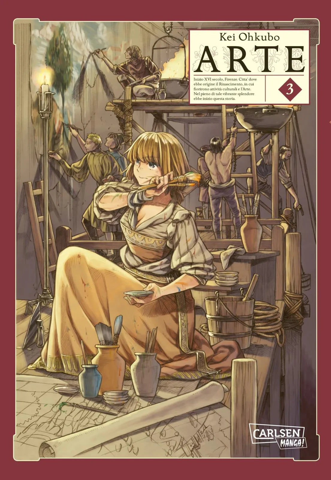 Buchcover von 'Arte 3' - Taschenbuch von Kei Ohkubo