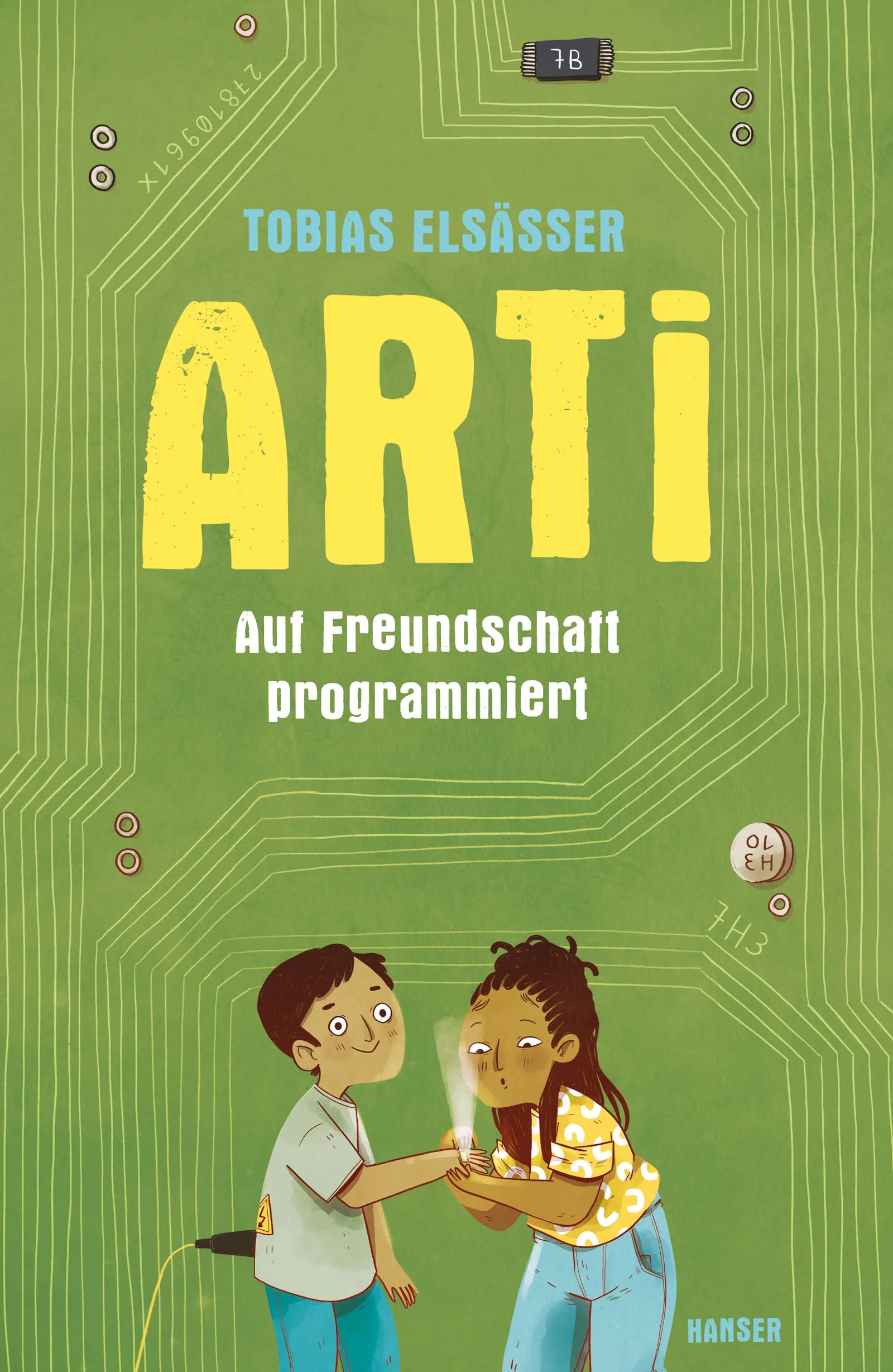 Buchcover von 'Arti - Auf Freundschaft programmiert' - Gebundene Ausgabe von Tobias Elsäßer