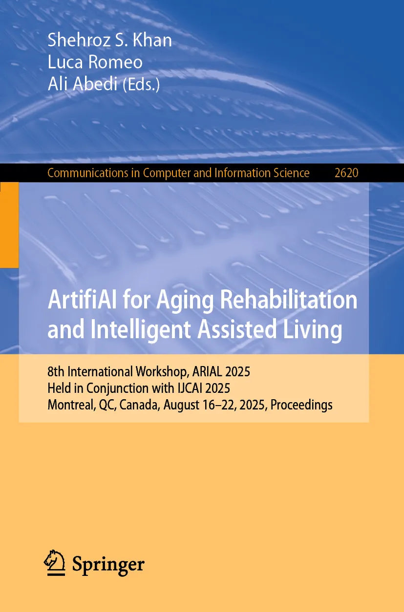 Cover: ArtifiAI for Aging Rehabilitation and Intelligent Assisted Living (E-Book)