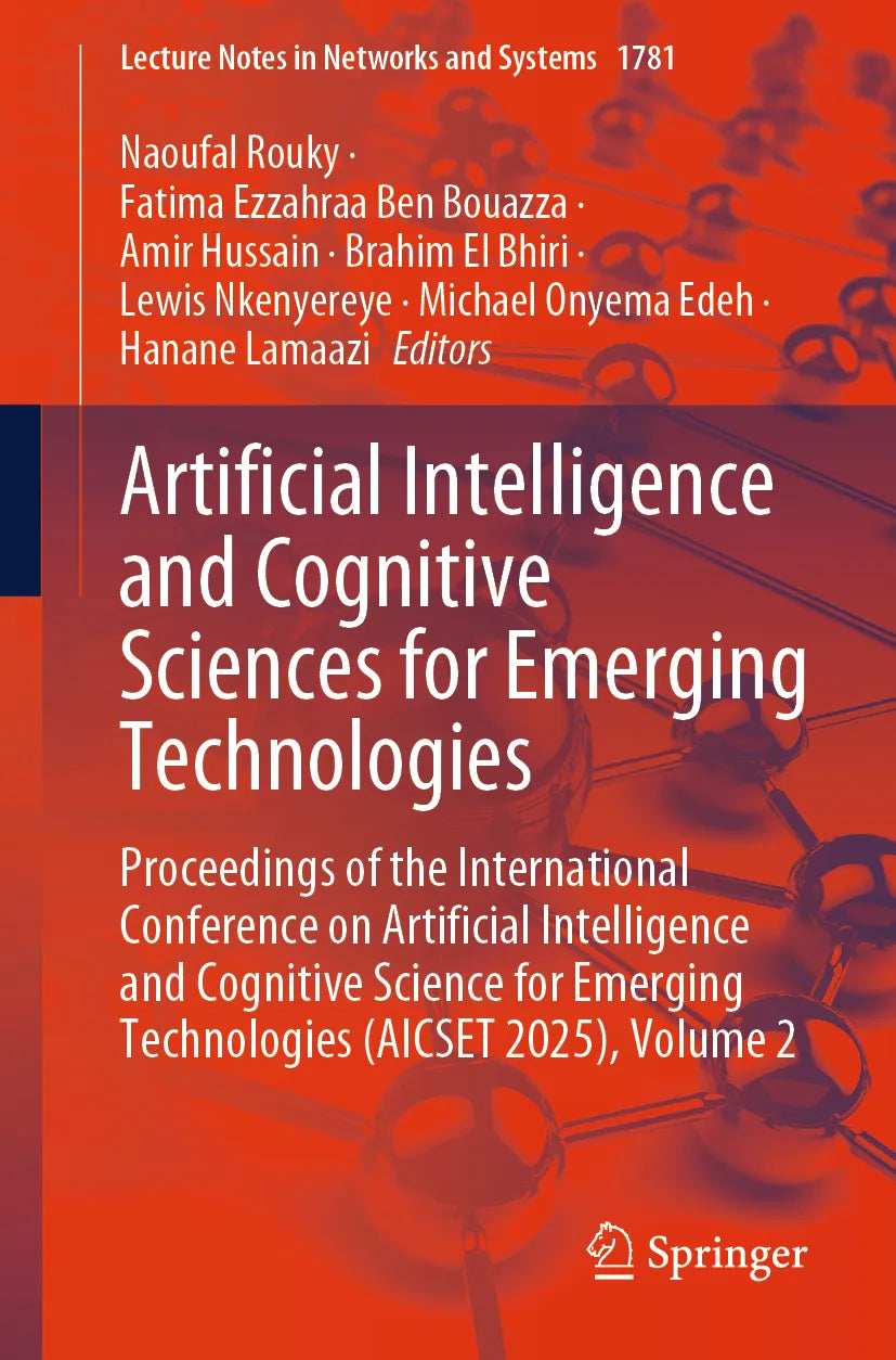 Cover: Artificial Intelligence and Cognitive Sciences for Emerging Technologies (E-Book)