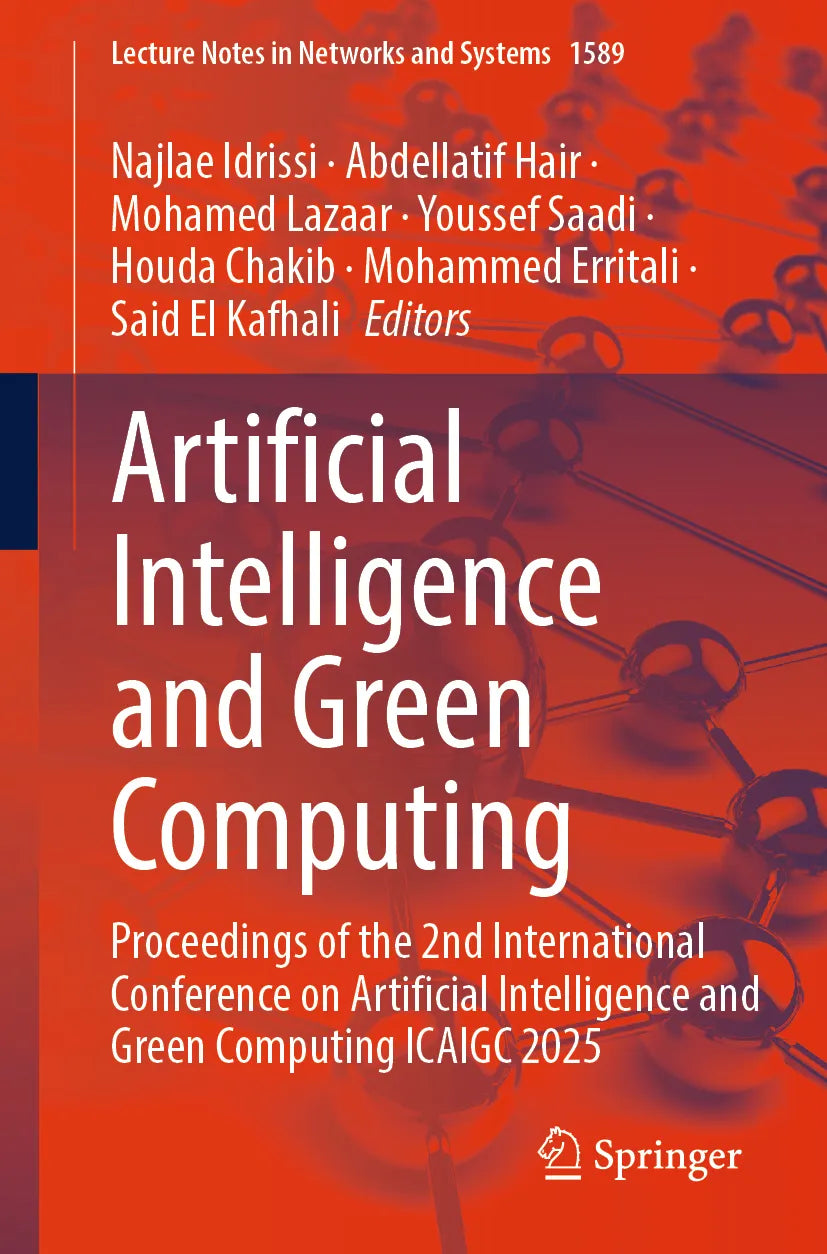 Cover: Artificial Intelligence and Green Computing (E-Book)