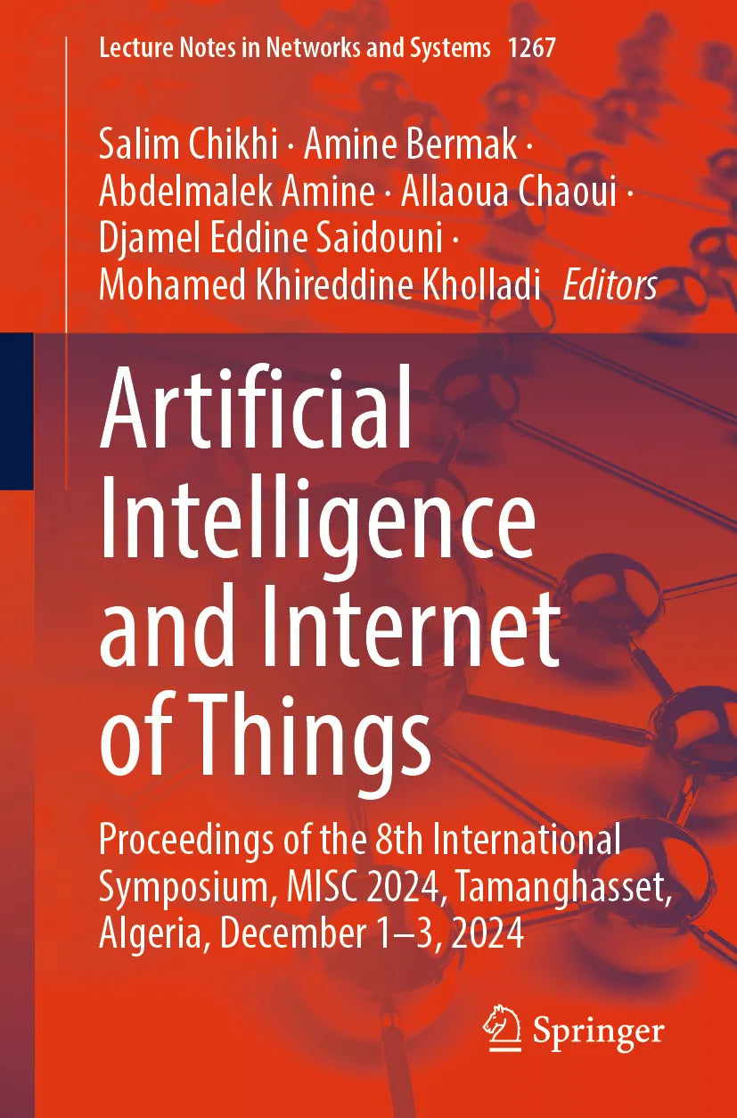 Cover: Artificial Intelligence and Internet of Things (E-Book)
