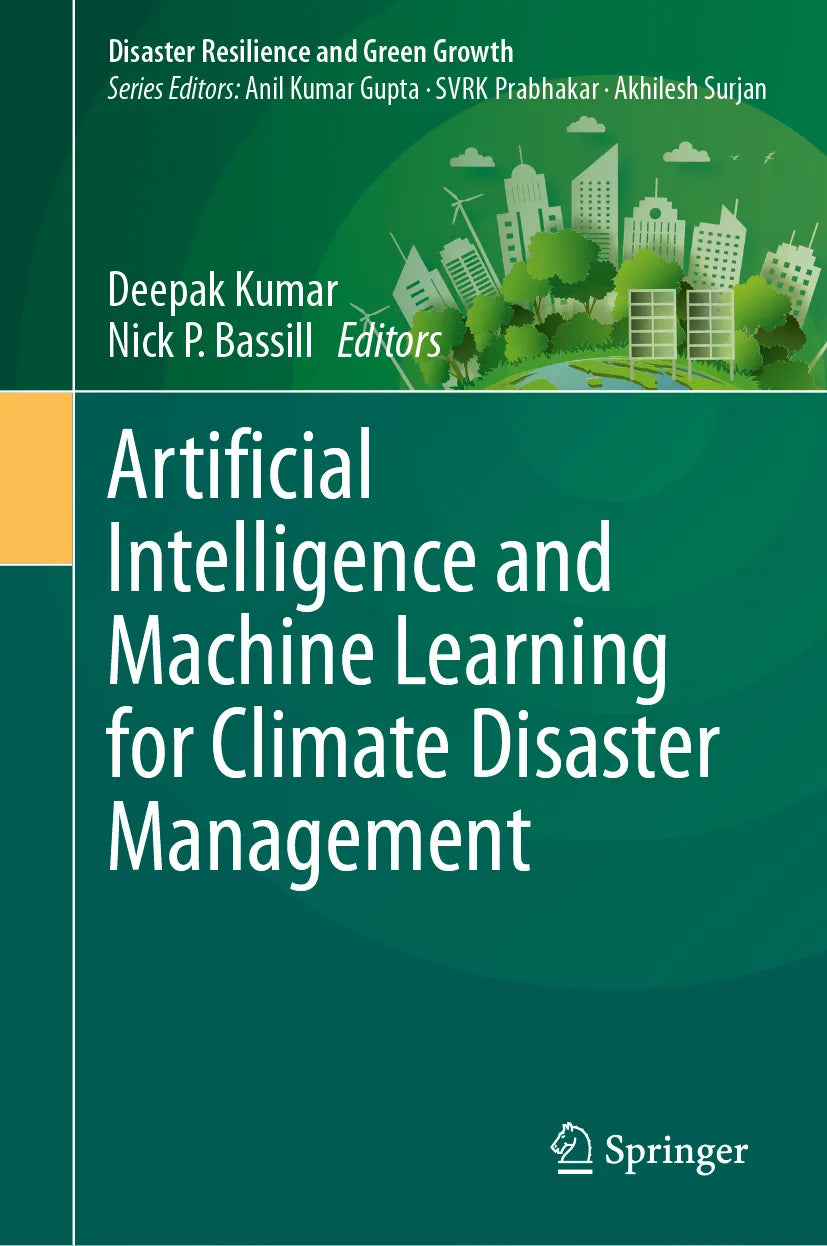 Cover: Artificial Intelligence and Machine Learning for Climate Disaster Management (E-Book)
