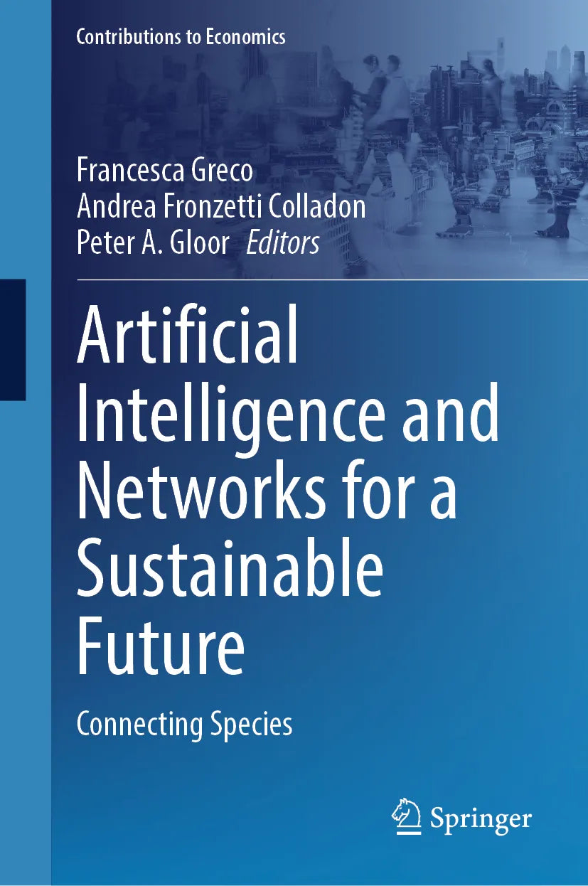 Cover: Artificial Intelligence and Networks for a Sustainable Future (E-Book)