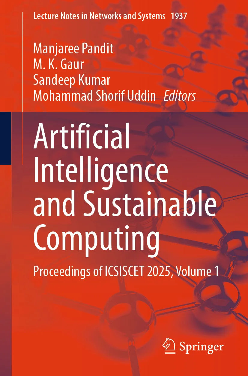 Cover: Artificial Intelligence and Sustainable Computing (E-Book) von Manjaree Pandit