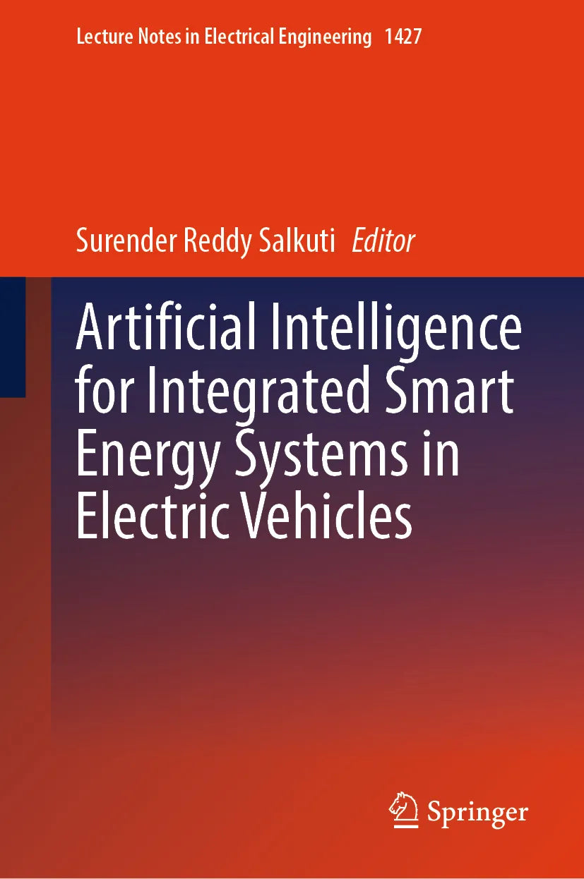 Cover: Artificial Intelligence for Integrated Smart Energy Systems in Electric Vehicles (E-Book)