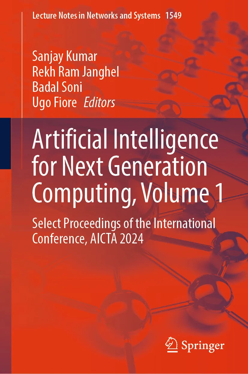 Cover: Artificial Intelligence for Next Generation Computing, Volume 1 (E-Book)